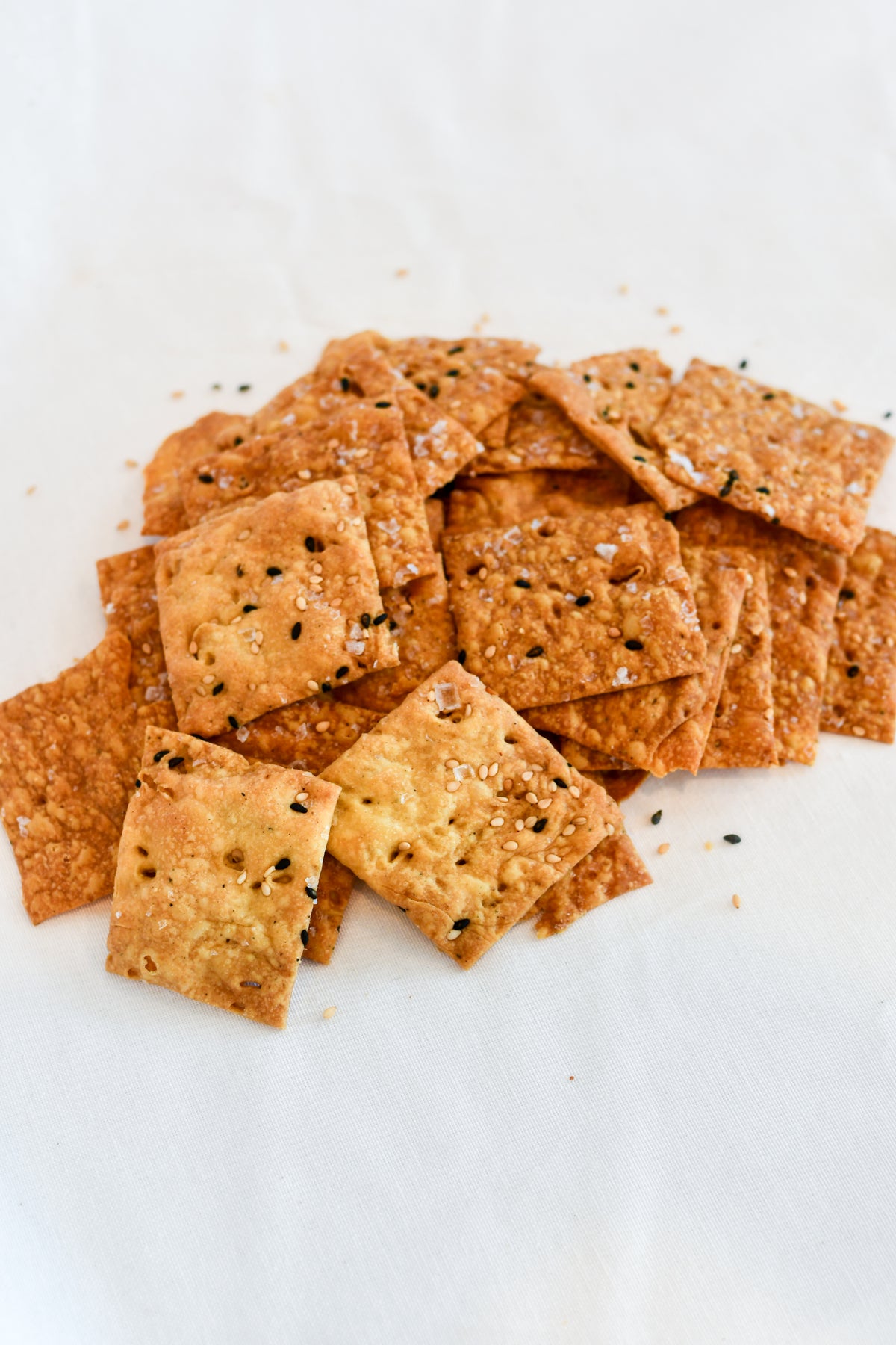 Sourdough Crackers - Black Pepper